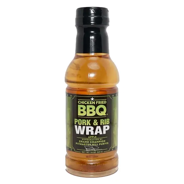 Chicken Fried BBQ Apple Pork & Rib Wrap