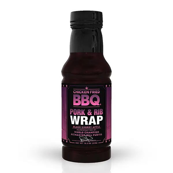 Chicken Fried BBQ Black Cherry Apple Pork & Rib Wrap