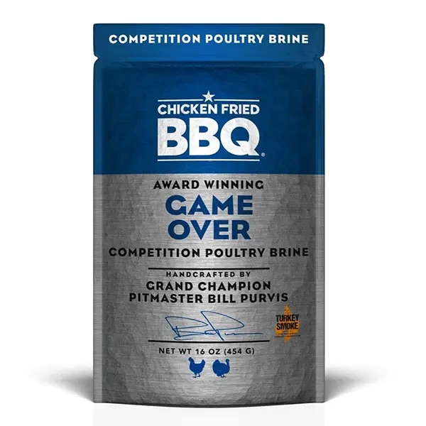 Chicken Fried BBQ Game Over Poultry Brine
