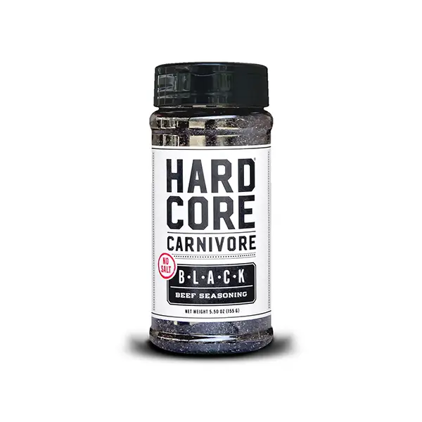 Hardcore Carnivore Black Beef Seasoning (Salt-Free)