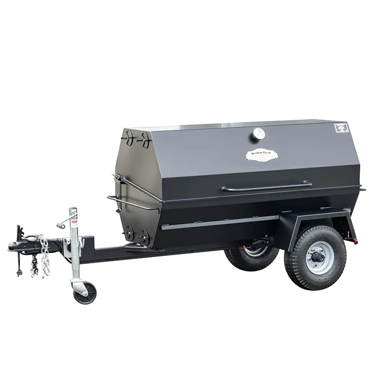Meadow Creek PR60T 60″ Charcoal Pig Roaster Trailer