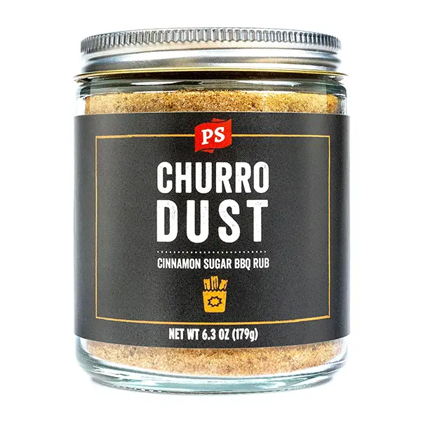 PS Churro Dust Cinnamon Sugar BBQ Rub