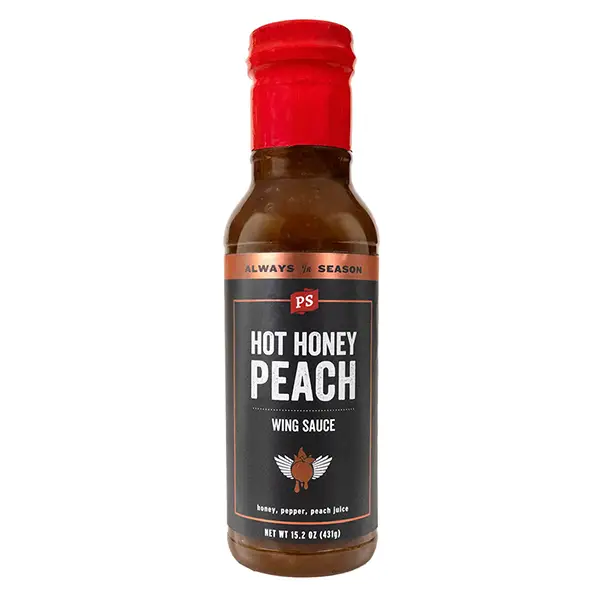 PS Hot Honey Peach Wing Sauce