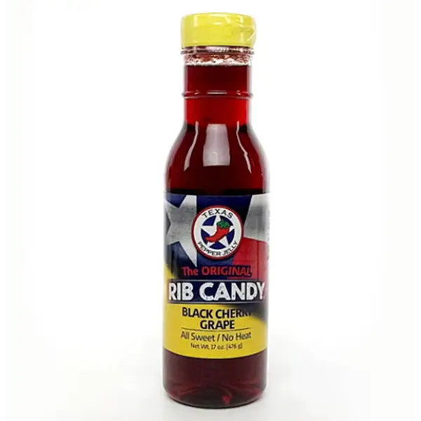 Texas Pepper Jelly Black Cherry Grape Sweet Rib Candy