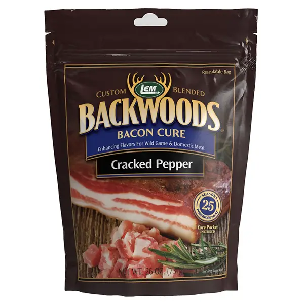 Backwoods Cracked Pepper Bacon Cure