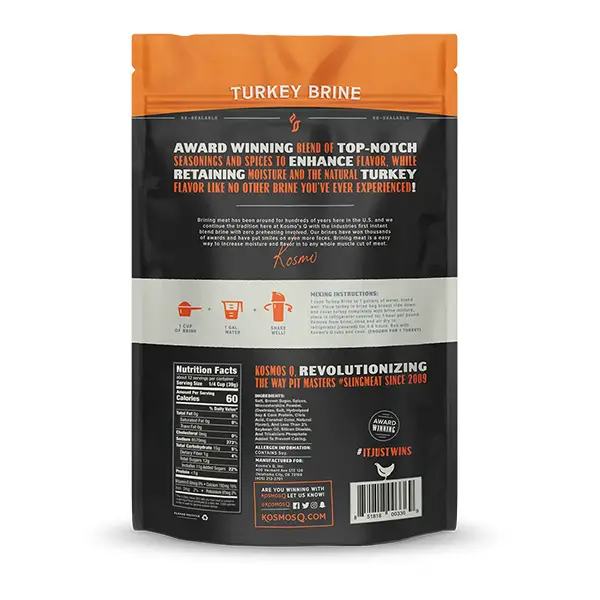 Kosmos Q Turkey Soak & Brine Mix - Image 2