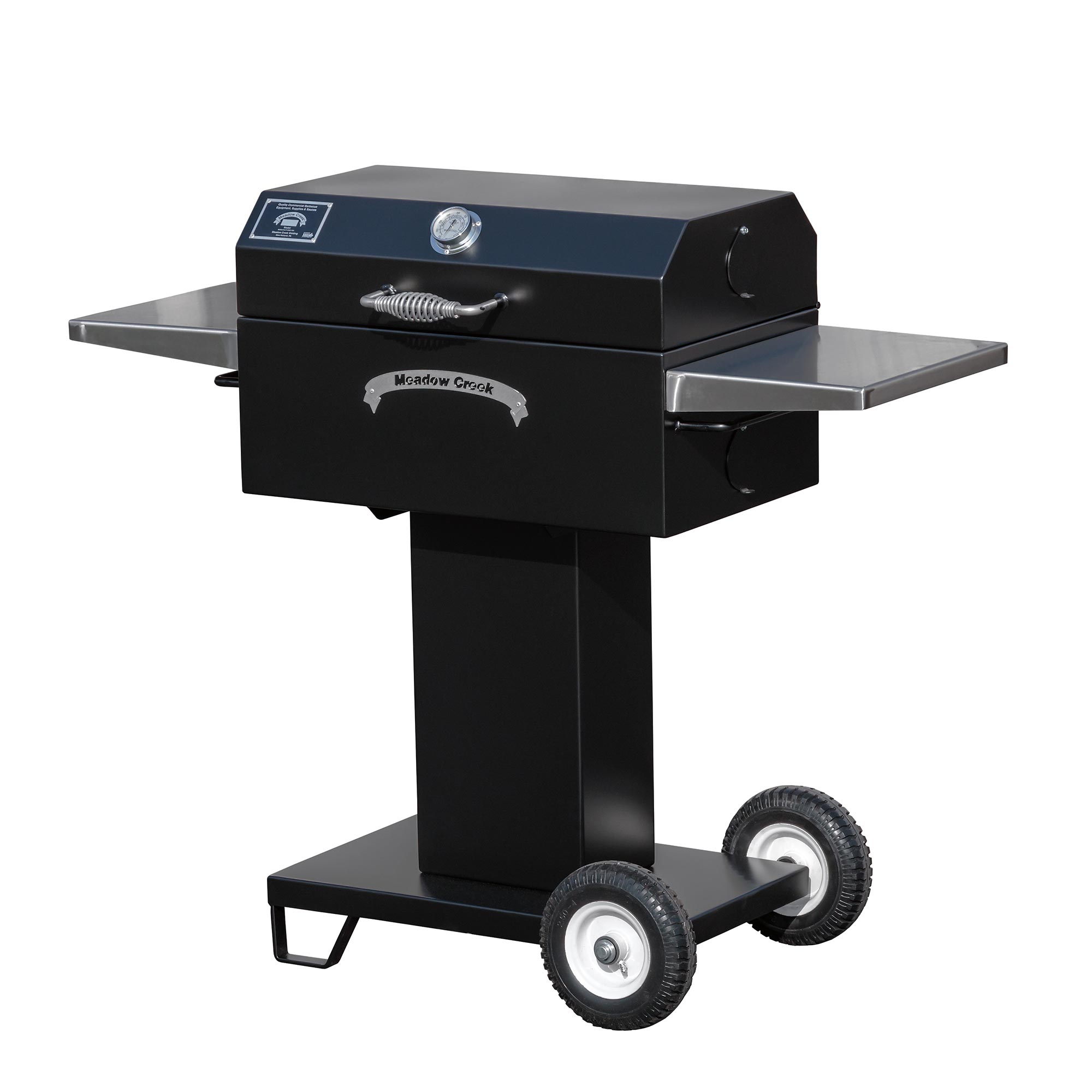 https://smokendudesbbqsupply.com/wp-content/uploads/2019/06/Meadow_Creek_PG25_Patio_Grill_With_Optional_Stainless_Steel_Shelves.jpg