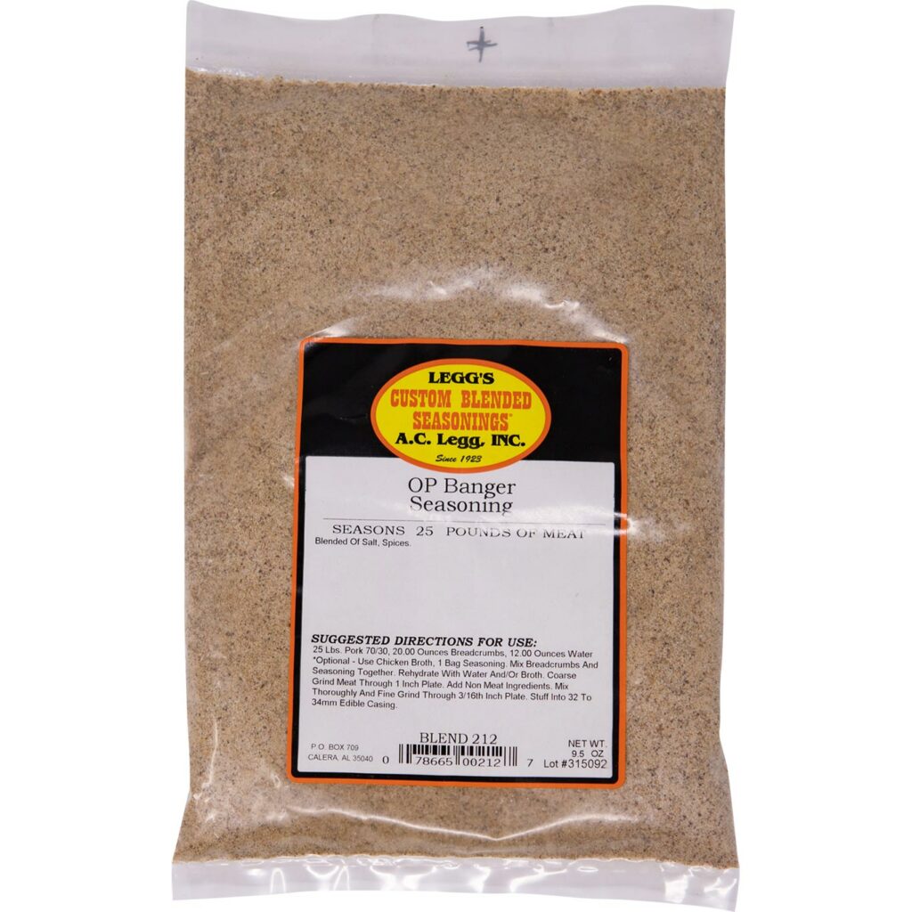 A.C. Legg's OP Banger Seasoning Smoke'n Dudes BBQ Co