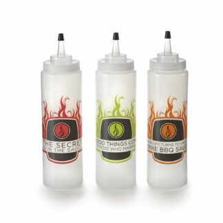 Outset Condiment Squirt Bottles (3-Pack)