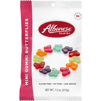 Albanese Mini Gummi Butterflies