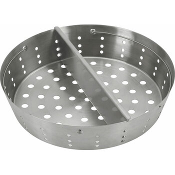 Big Green Egg – Stainless Steel Fire Bowl for XLarge EGG With Divider