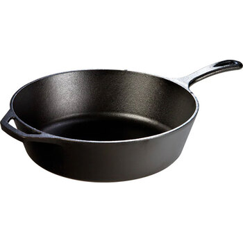 Lodge 12" / 5 Quart Cast Iron Deep Skillet