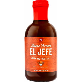 PS Seasoning - Bueno Picante El Jefe Adobo BBQ Taco Sauce