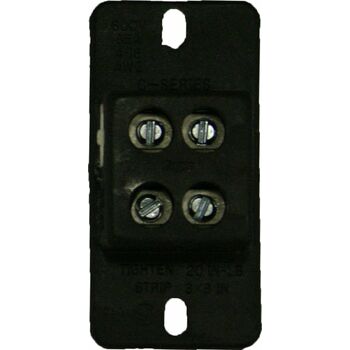 White/Black Terminal Block