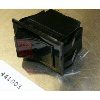 Red Rocker Switch